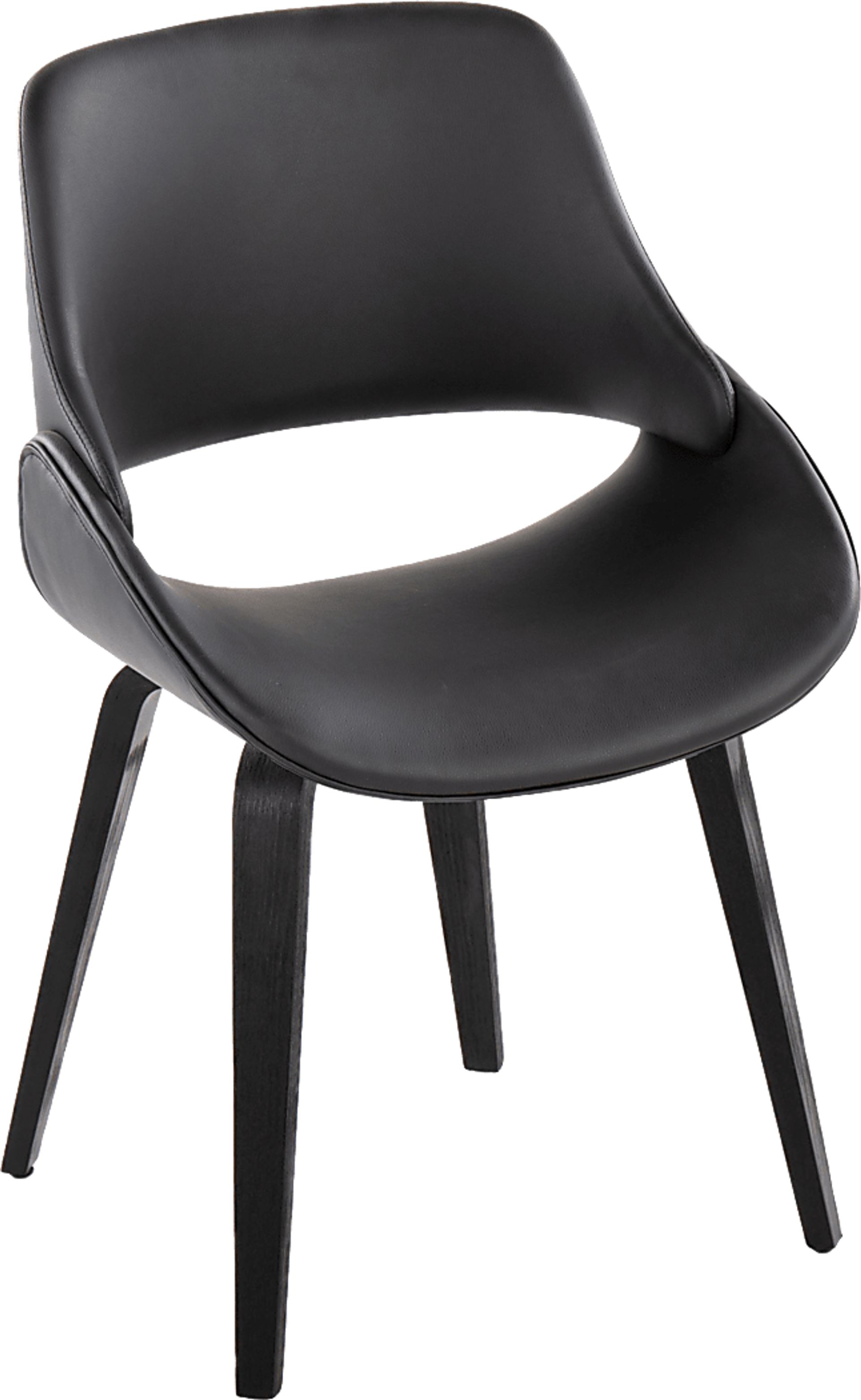 Harless II Black Side Chair, Set of 2 - Image 3