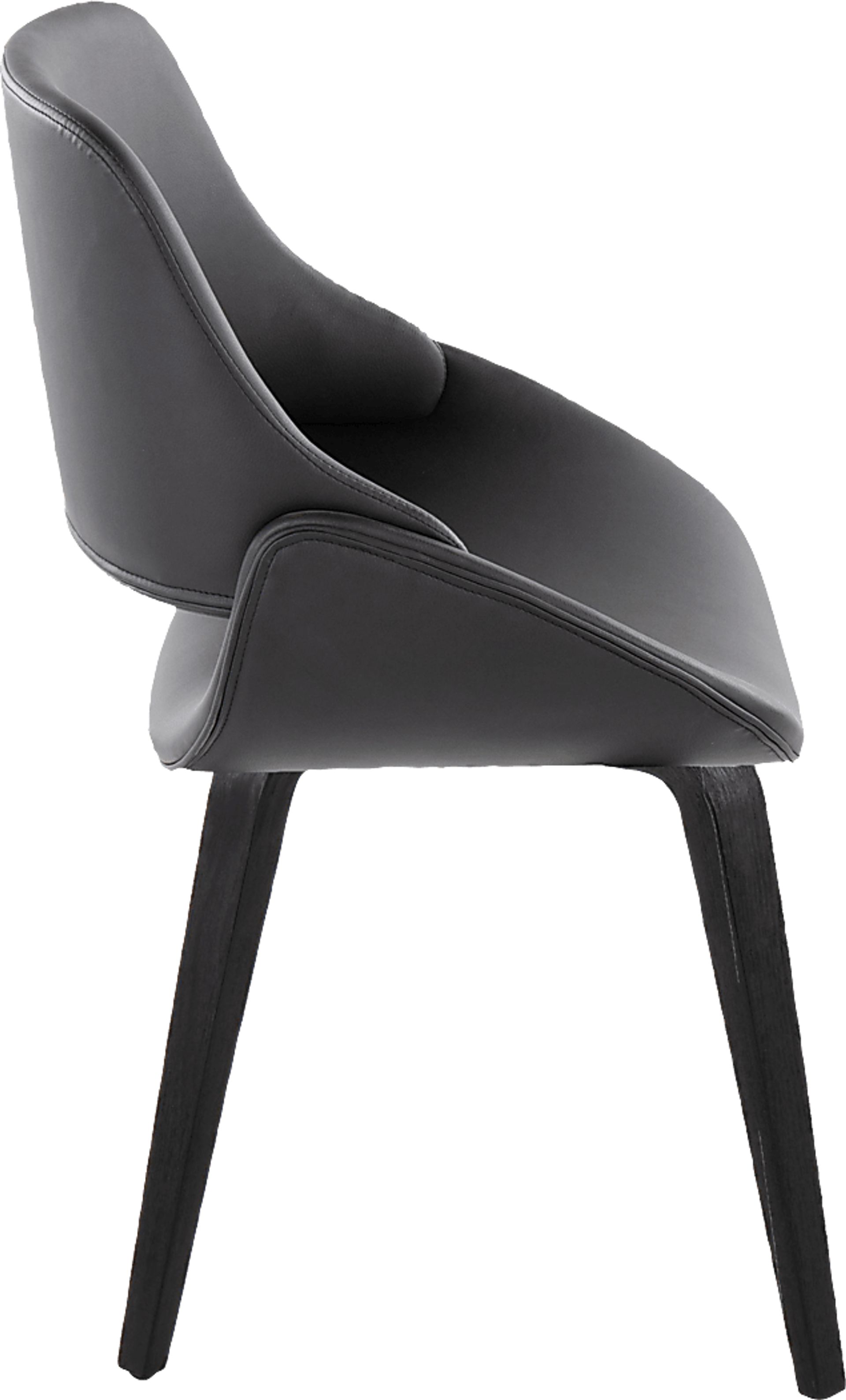 Harless II Black Side Chair, Set of 2 - Image 5