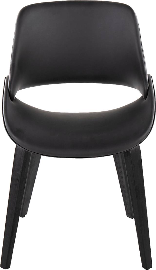 Harless II Black Side Chair, Set of 2 - Thumbnail - Image 6