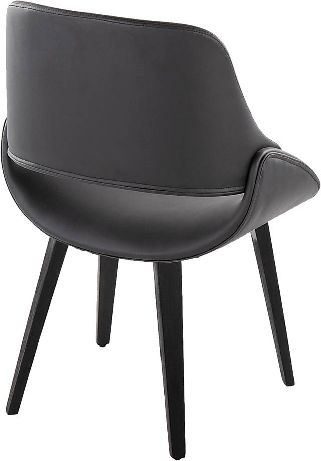 Harless II Black Side Chair, Set of 2 - Thumbnail - Image 7