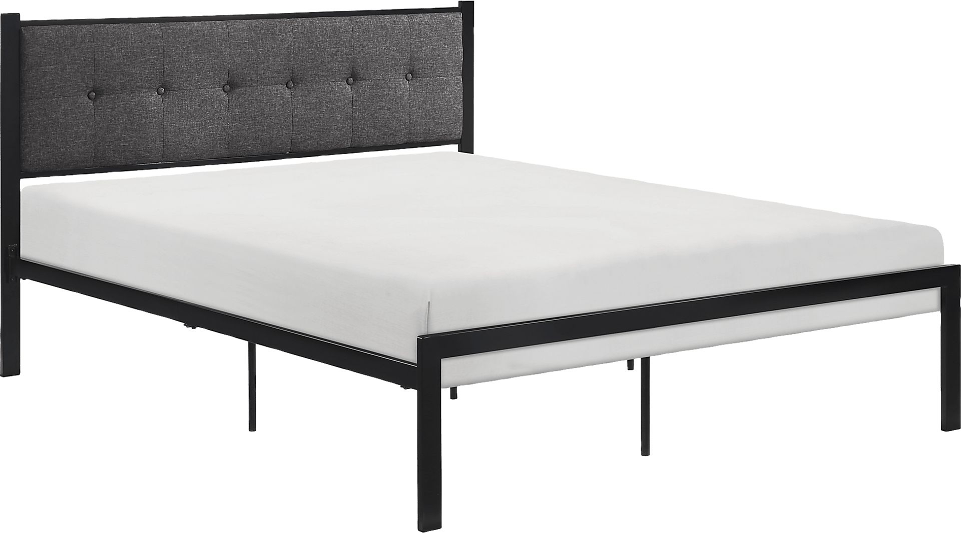 Harllan Gray Full Platform Bed - Image 3