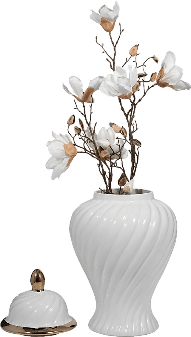 Harlou White 20 in. Jar - Thumbnail - Image 2