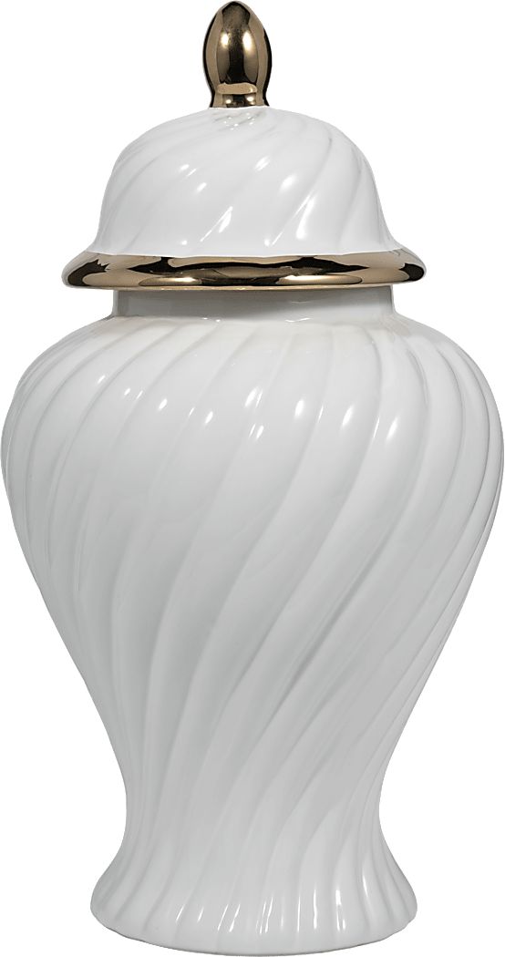 Harlou White 20 in. Jar