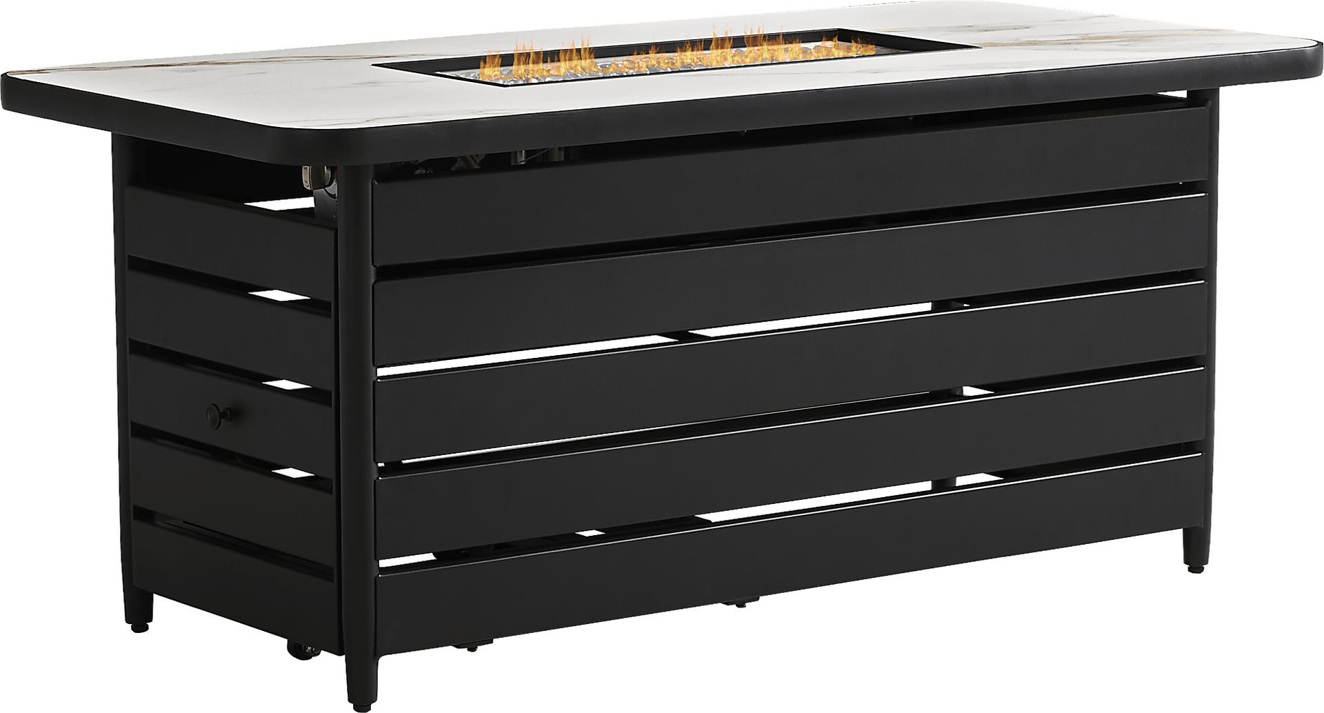 Harlowe Black Fire Pit