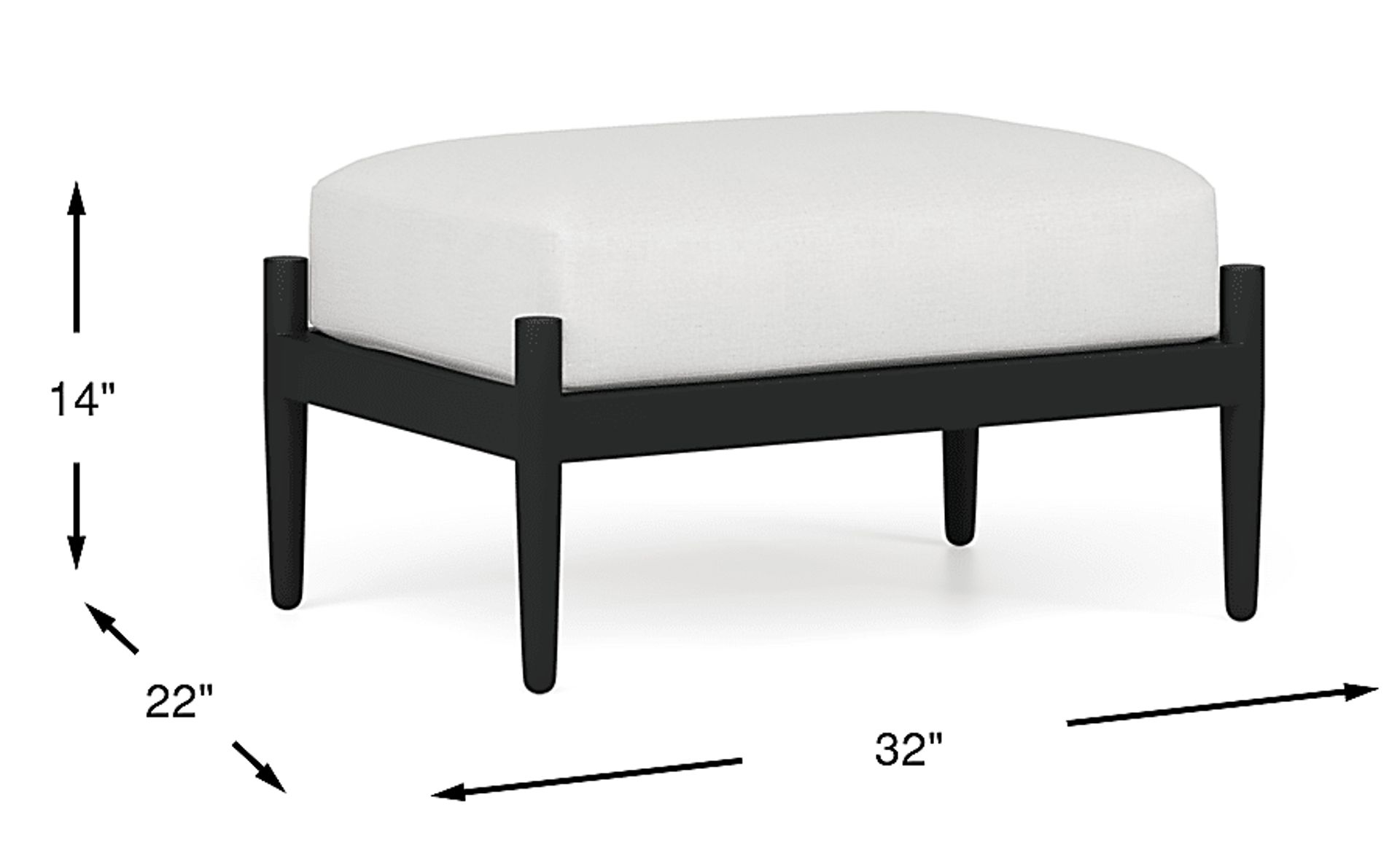 Dimension Image. Please refer to the Dimension Tab on this page for dimension details.