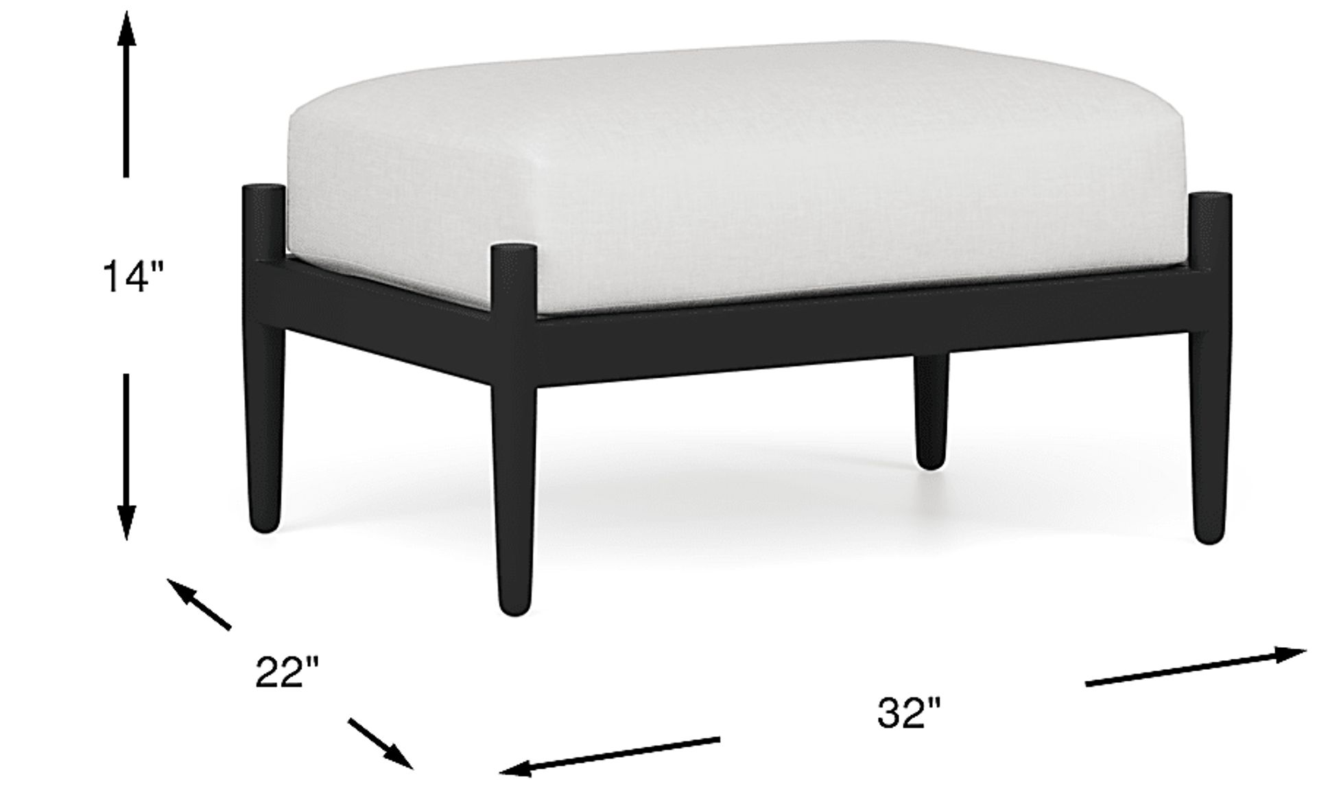 Dimension Image. Please refer to the Dimension Tab on this page for dimension details.