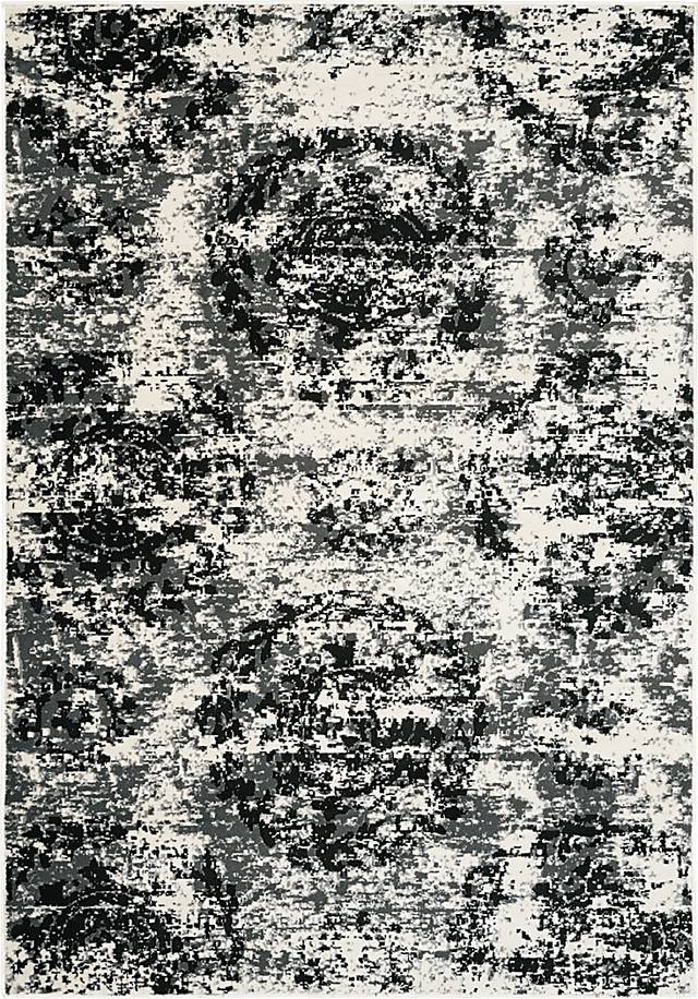 Harlowens Black 5'2 x 7'2 Rug - Thumbnail - Image 1