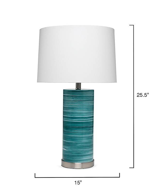 Harman Lane Turquoise Lamp - Thumbnail - Image 4