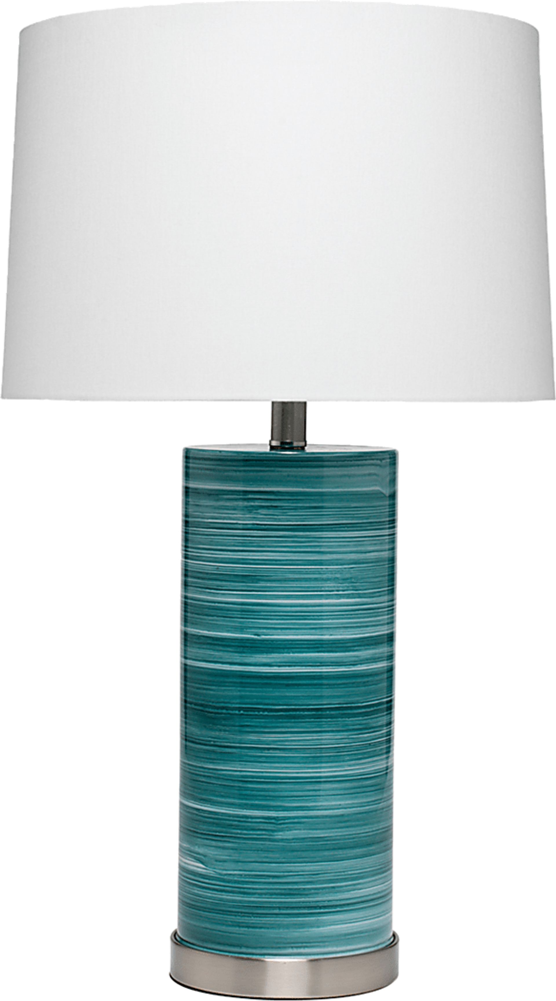 Harman Lane Turquoise Lamp - Image 1
