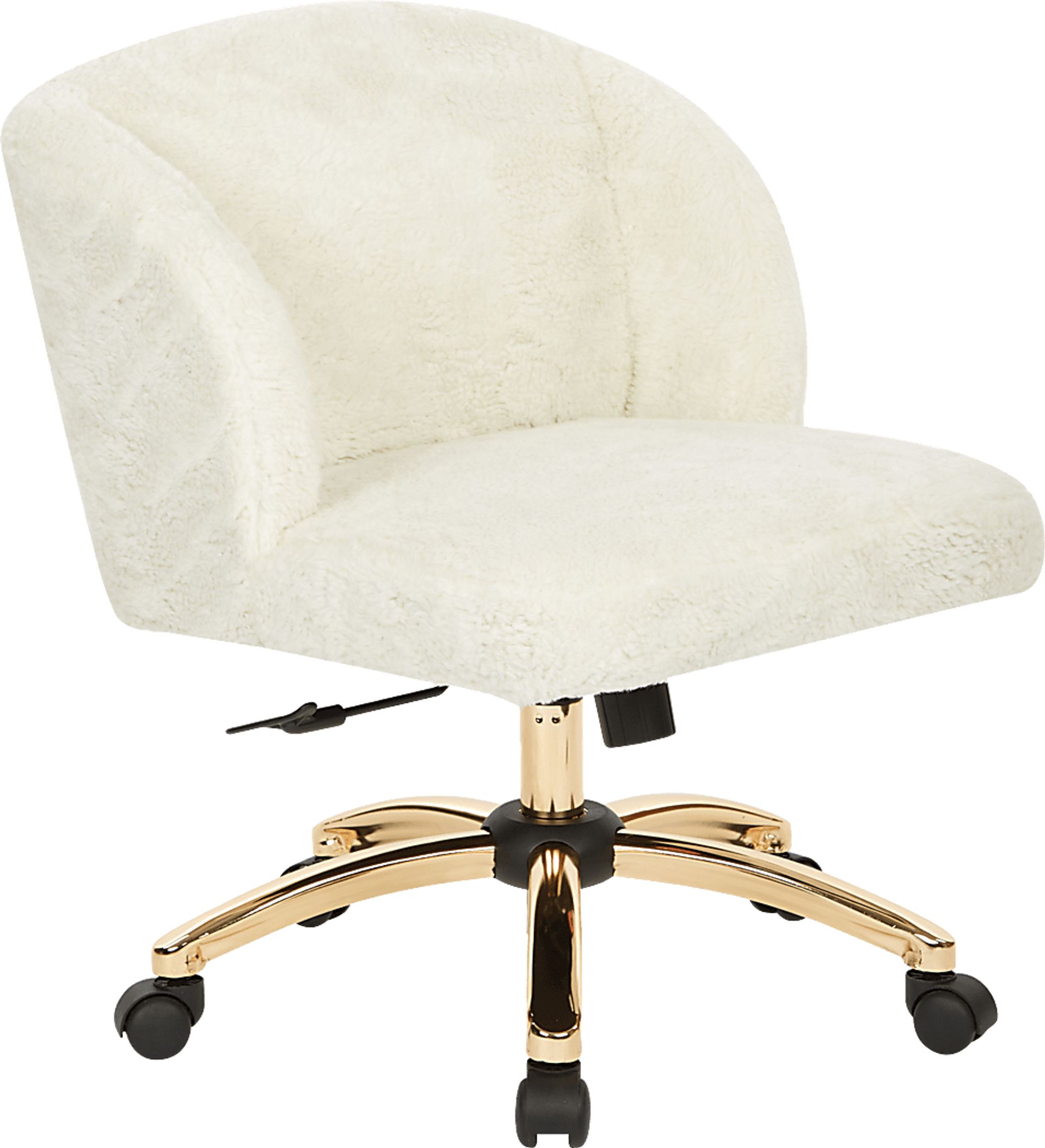 Harmeona Off-White Office Chair - Image 1