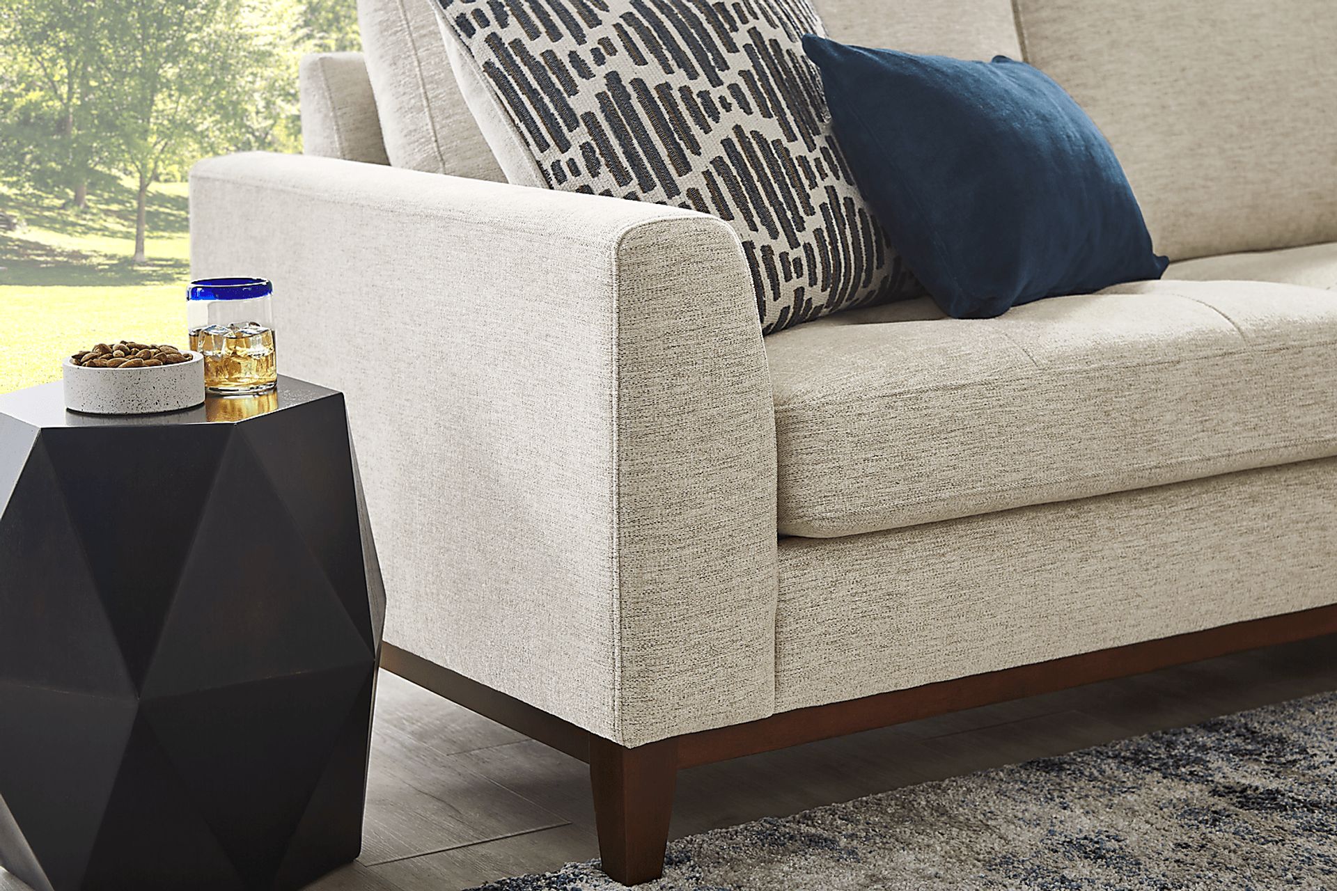 Harmon Beige 3 Pc Sectional - Image 4