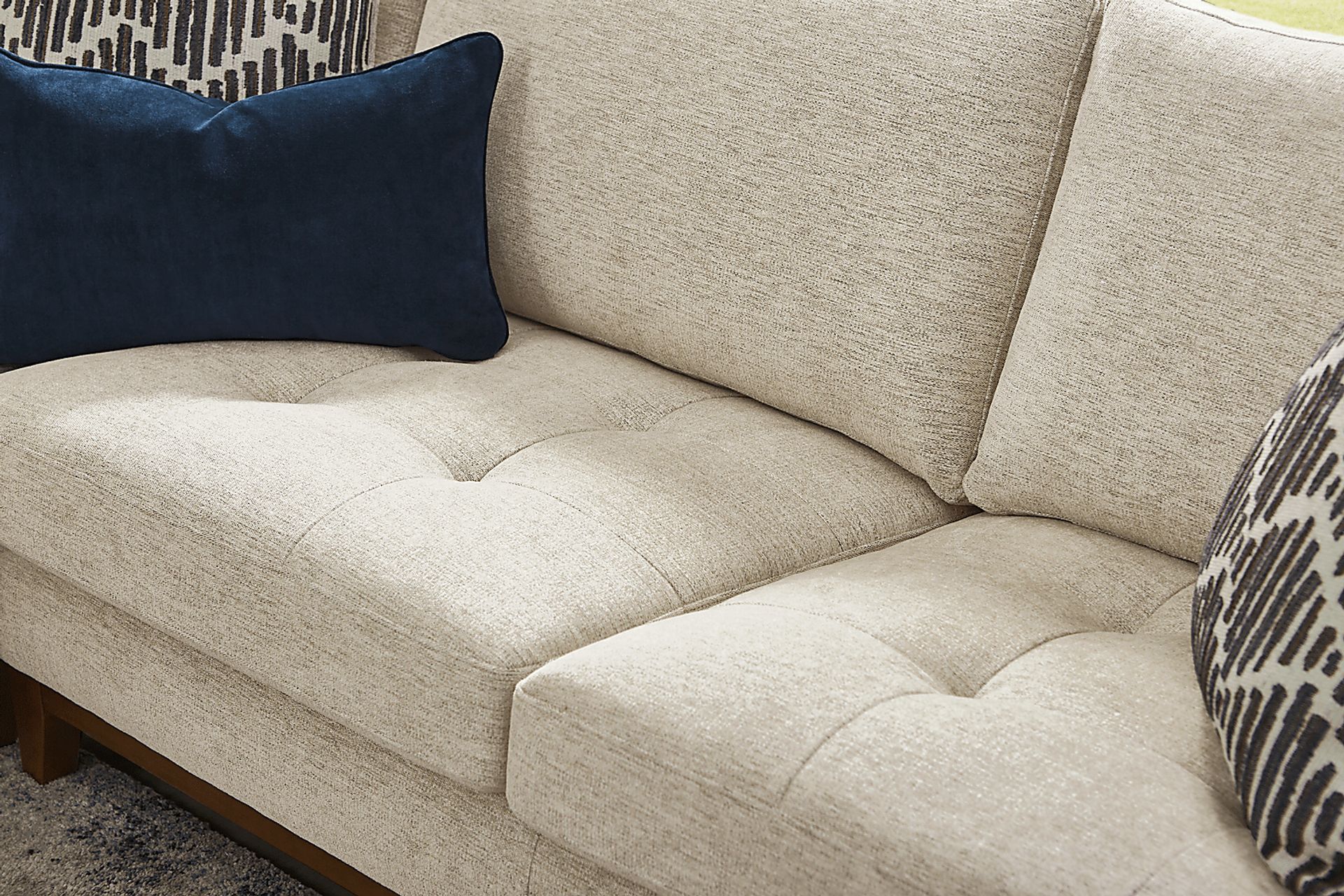 Harmon Beige 3 Pc Sectional - Image 6