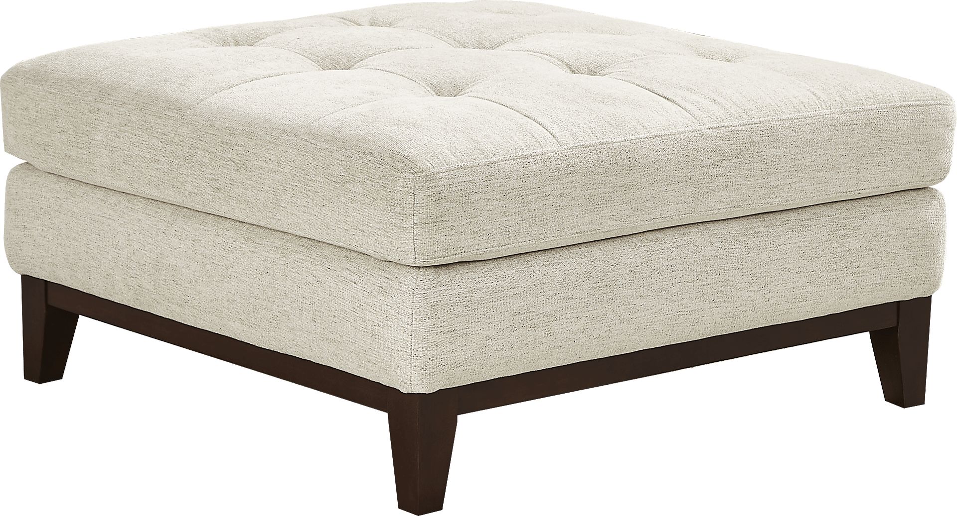 Harmon Beige Cocktail Ottoman - Image 1