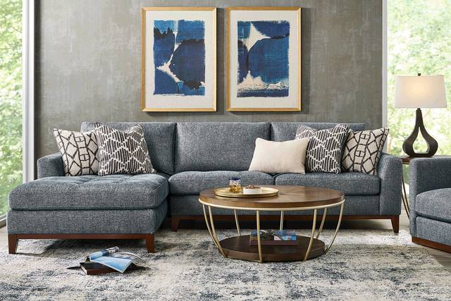 Harmon Indigo 2 Pc Sectional - Thumbnail - Image 2