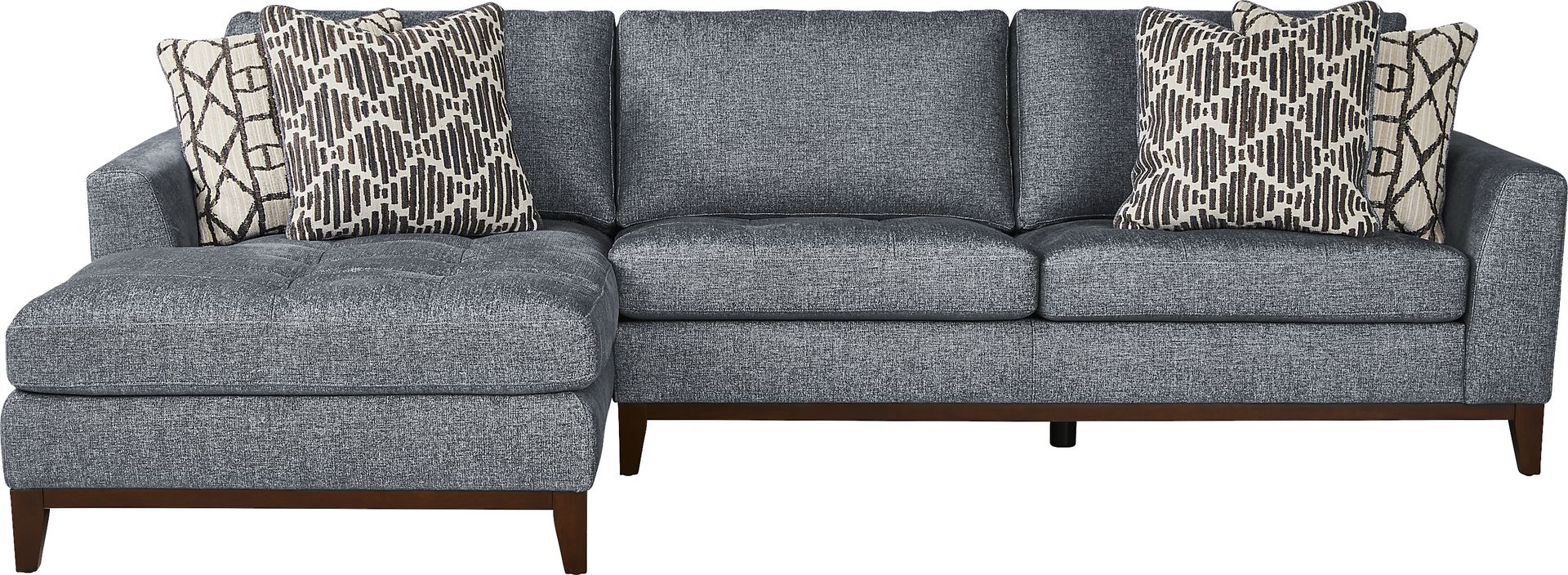 Harmon Indigo 2 Pc Sectional - Image 1