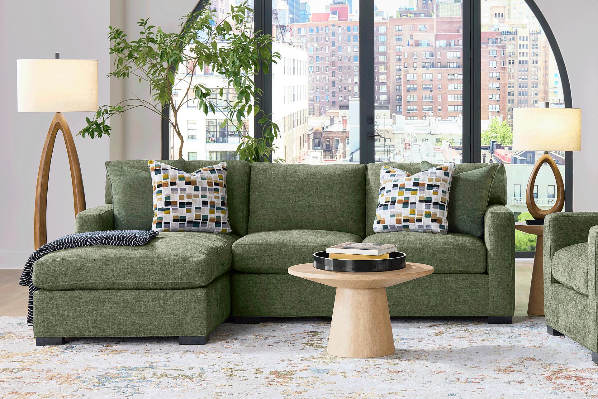 Harmonie Avocado 2 Pc Sectional