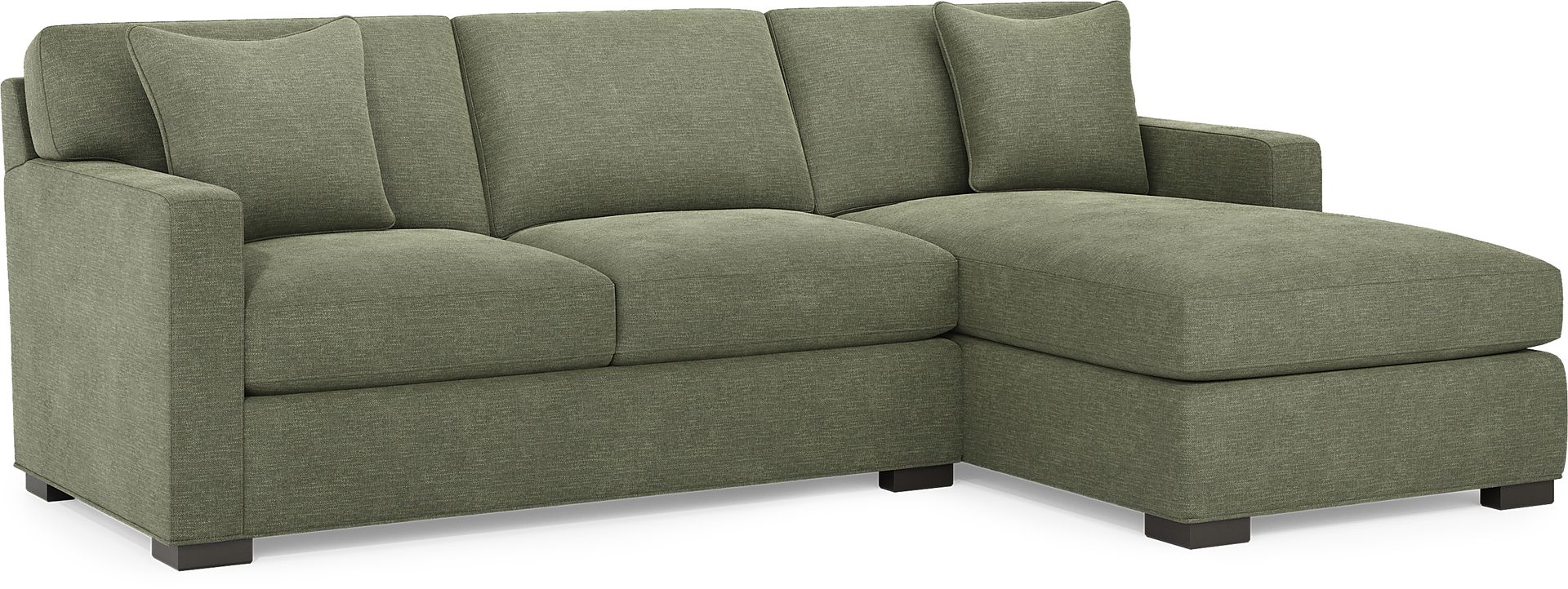 Harmonie Avocado 2 Pc Sectional - Image 1