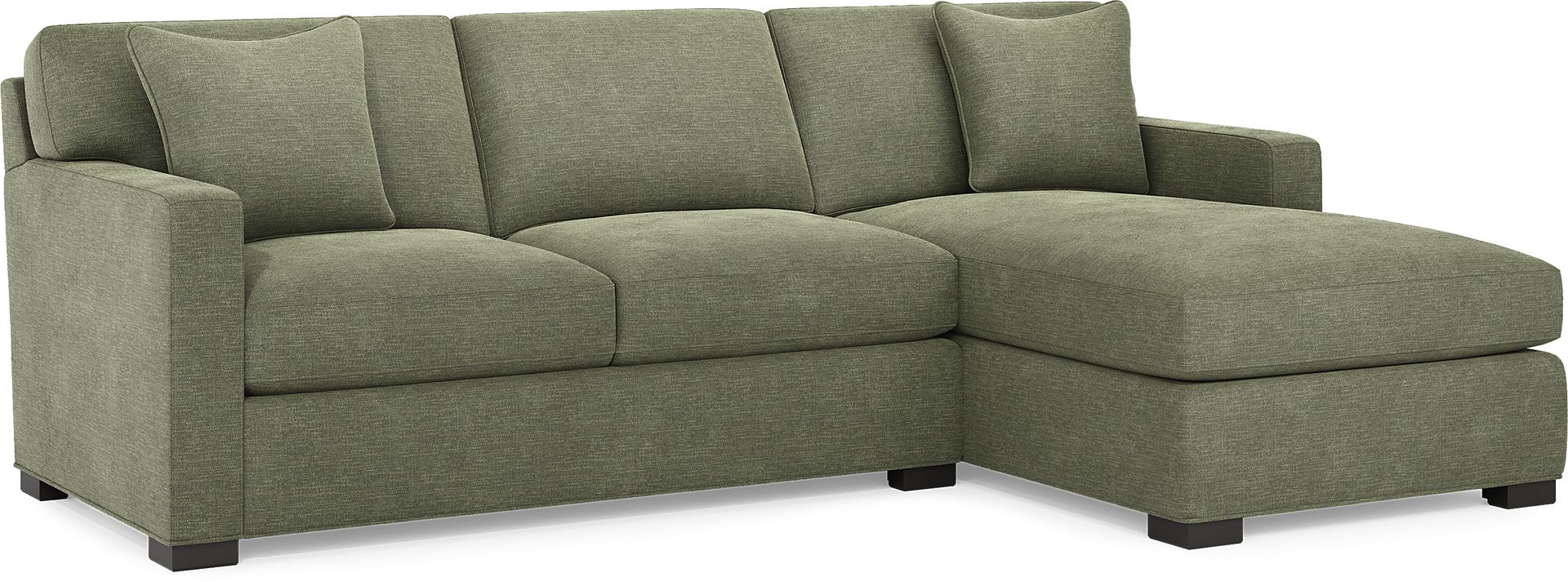Harmonie Avocado 2 Pc Sectional - Image 1