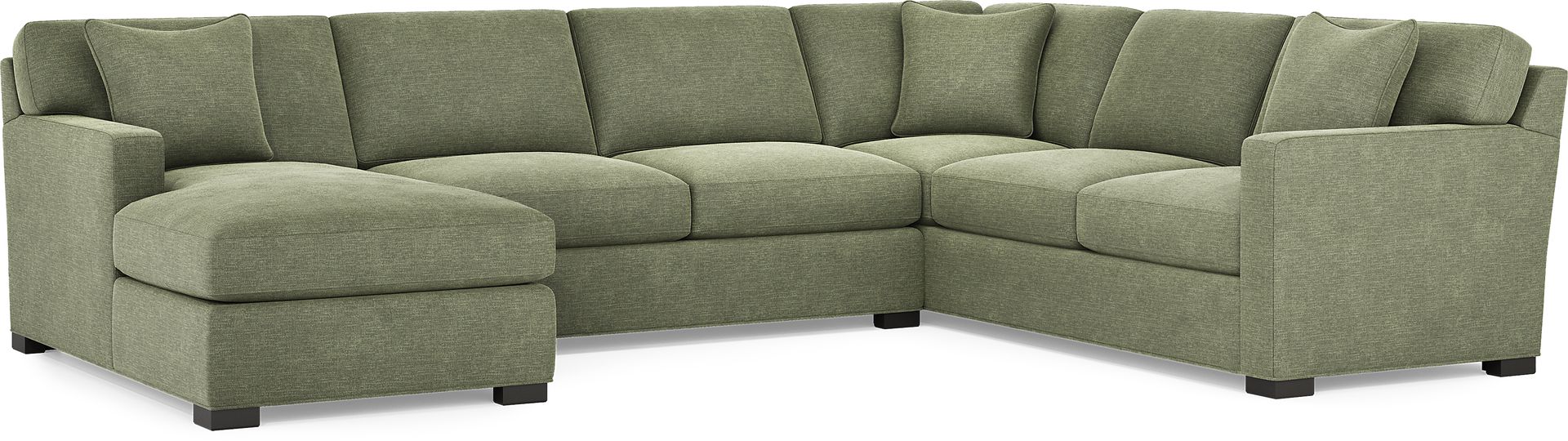 Harmonie Avocado 3 Pc Sectional - Image 1