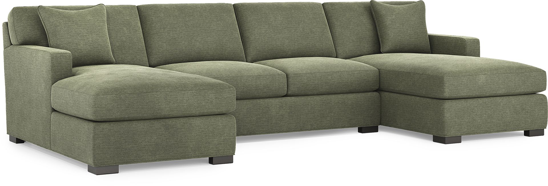 Harmonie Avocado 3 Pc Sleeper Sectional - Image 1