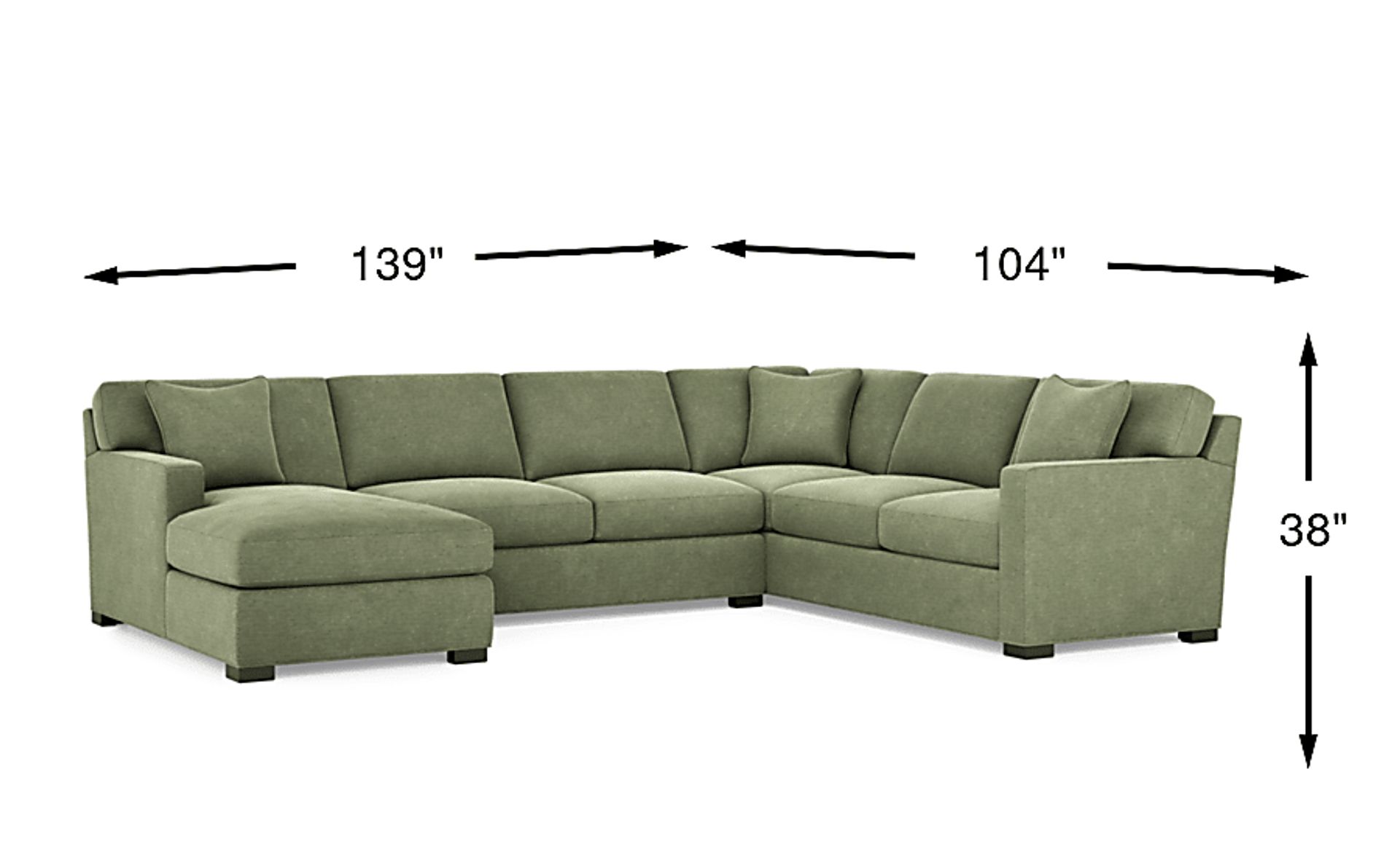 Dimension Image. Please refer to the Dimension Tab on this page for dimension details.