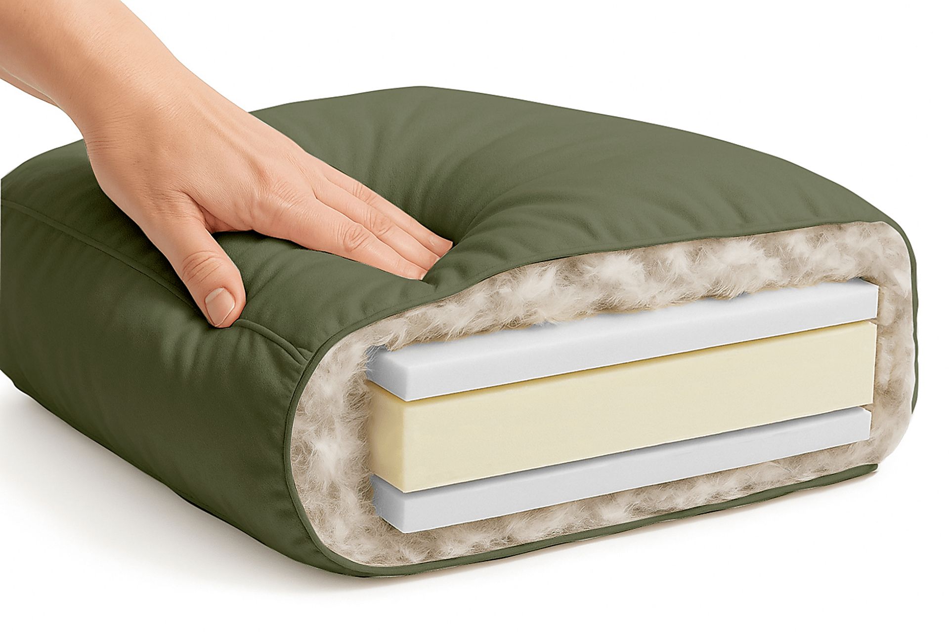 Harmonie Avocado Apartment Sofa - Image 8