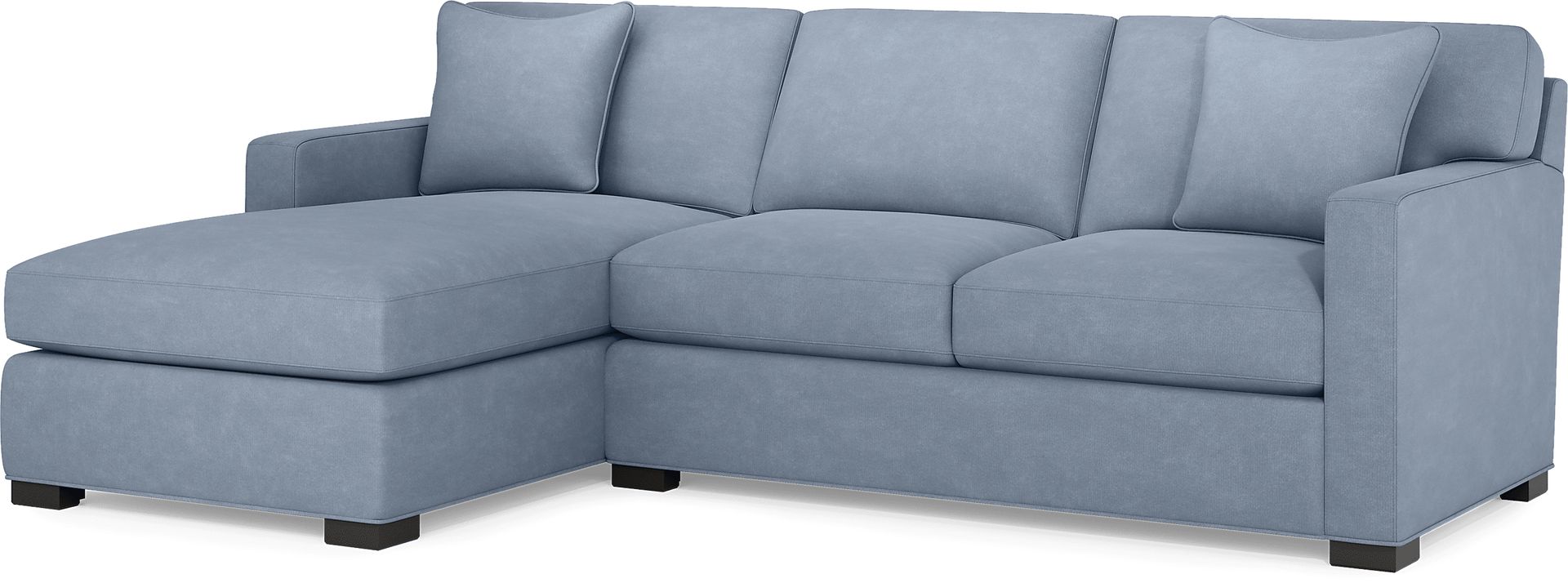 Harmonie Blue 2 Pc Sectional - Image 1