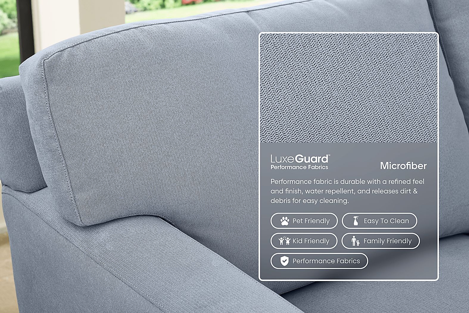 Harmonie 3 Pc Gel Foam Sleeper Sectional - Thumbnail 5