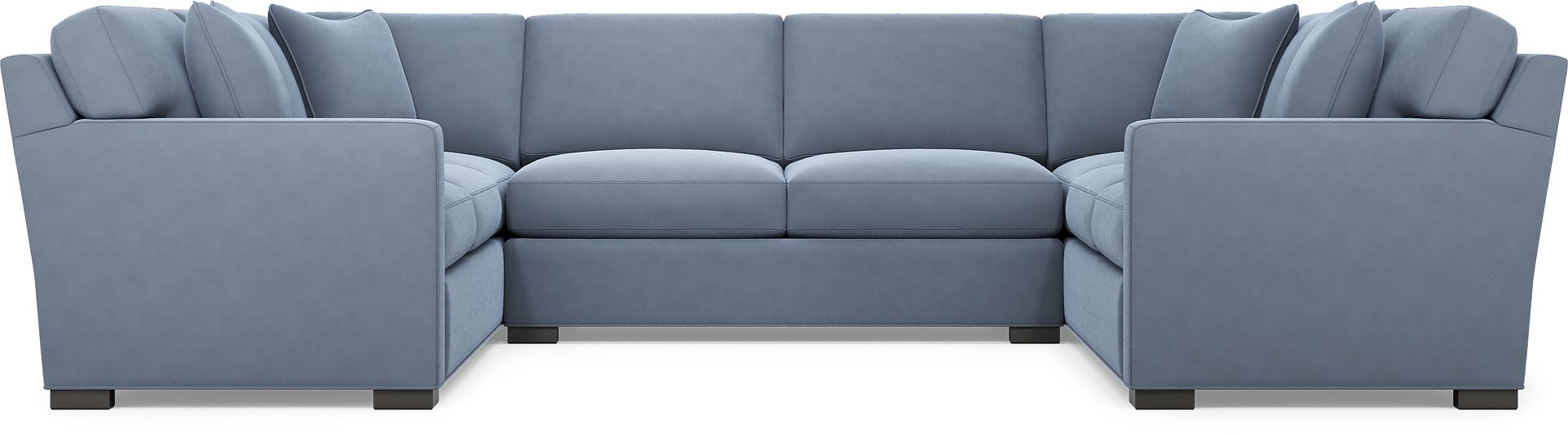 Harmonie Blue 3 Pc Sectional - Image 2