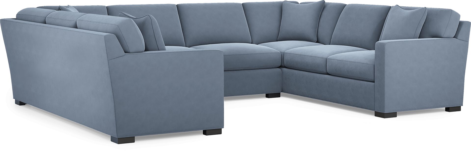 Harmonie Blue 3 Pc Sectional - Image 1