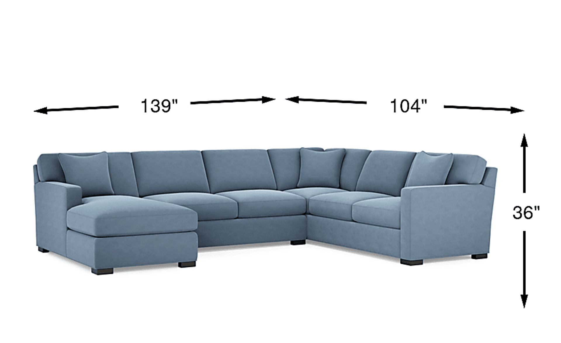 Dimension Image. Please refer to the Dimension Tab on this page for dimension details.