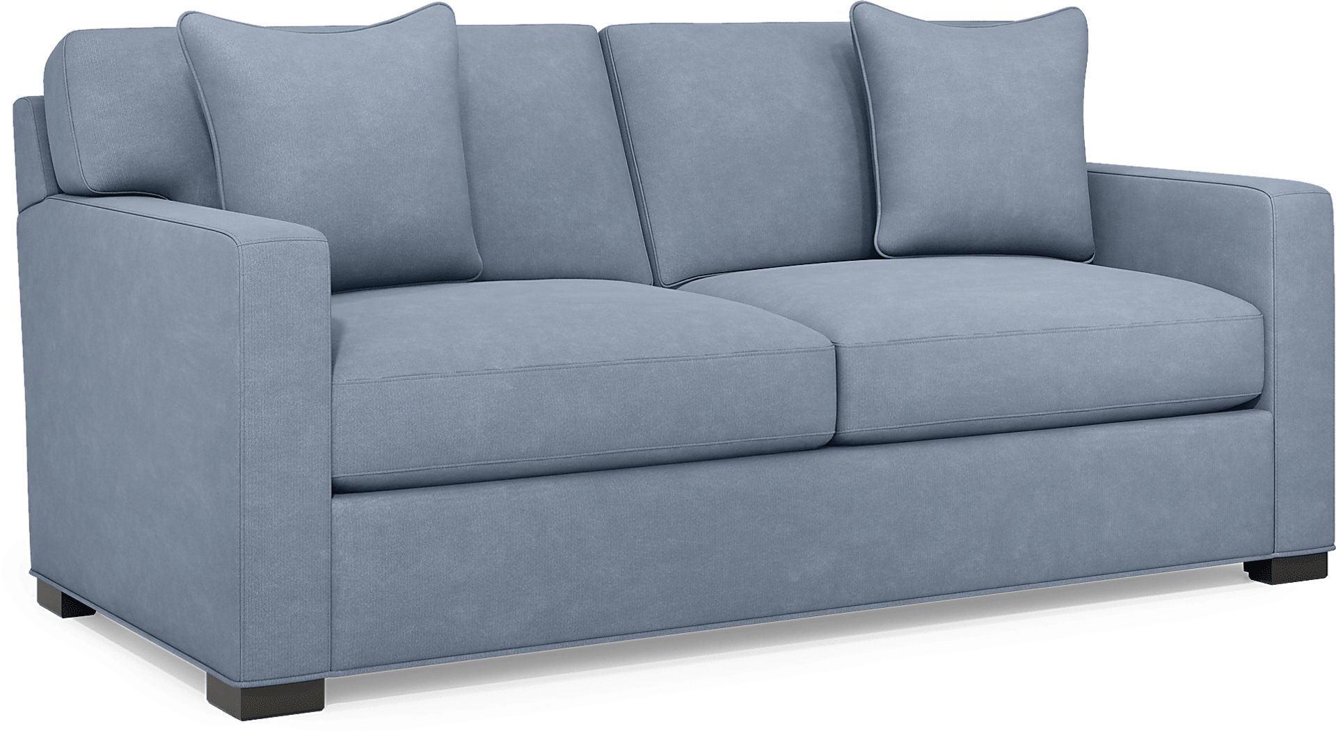 Harmonie Blue Apartment Sleeper Sofa - Image 2