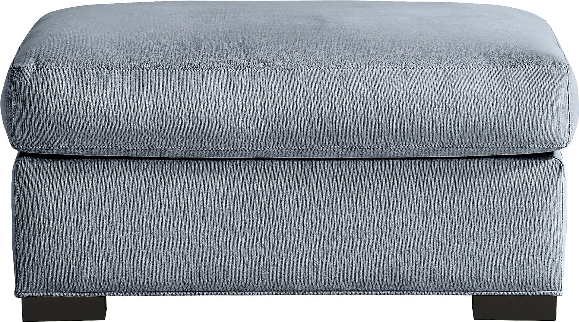 Harmonie Blue Ottoman - Image 2