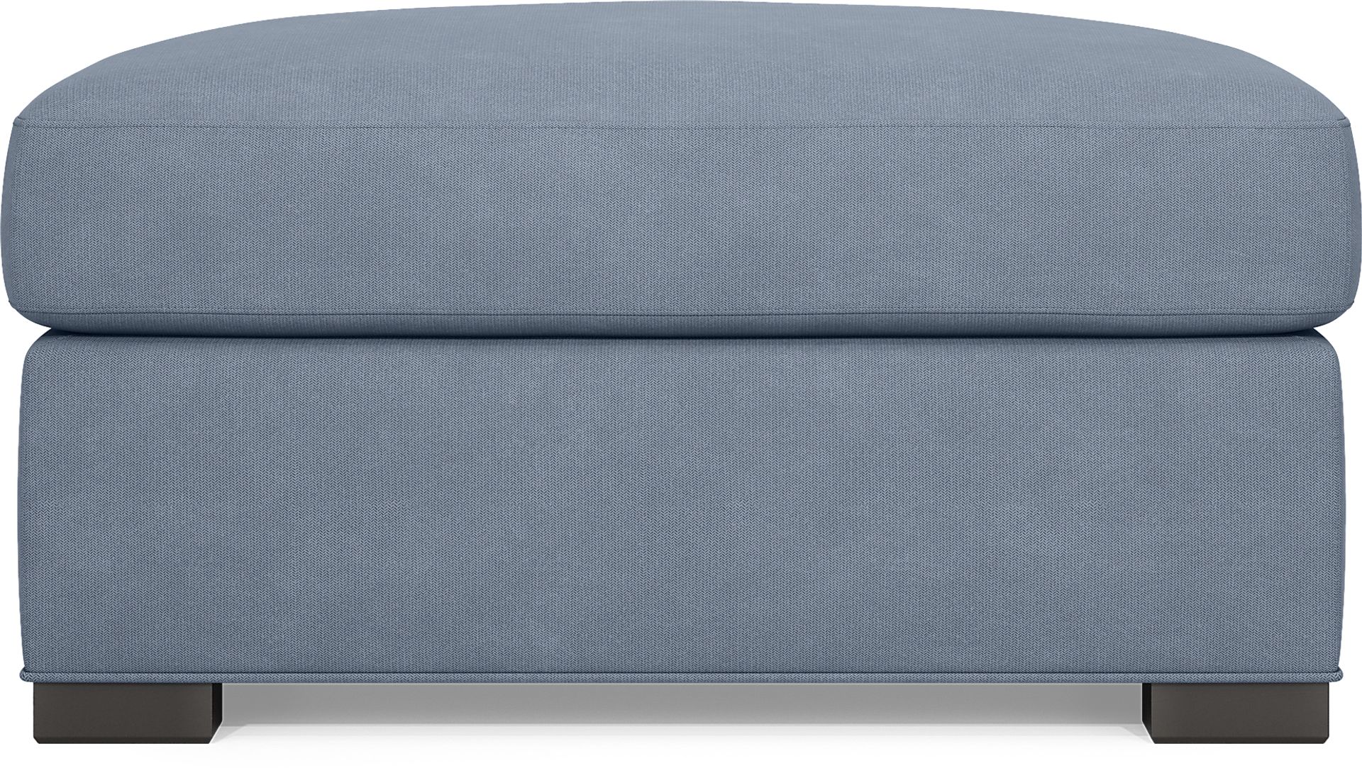 Harmonie Blue Ottoman - Image 3