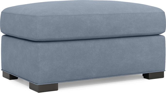 Harmonie Blue Ottoman