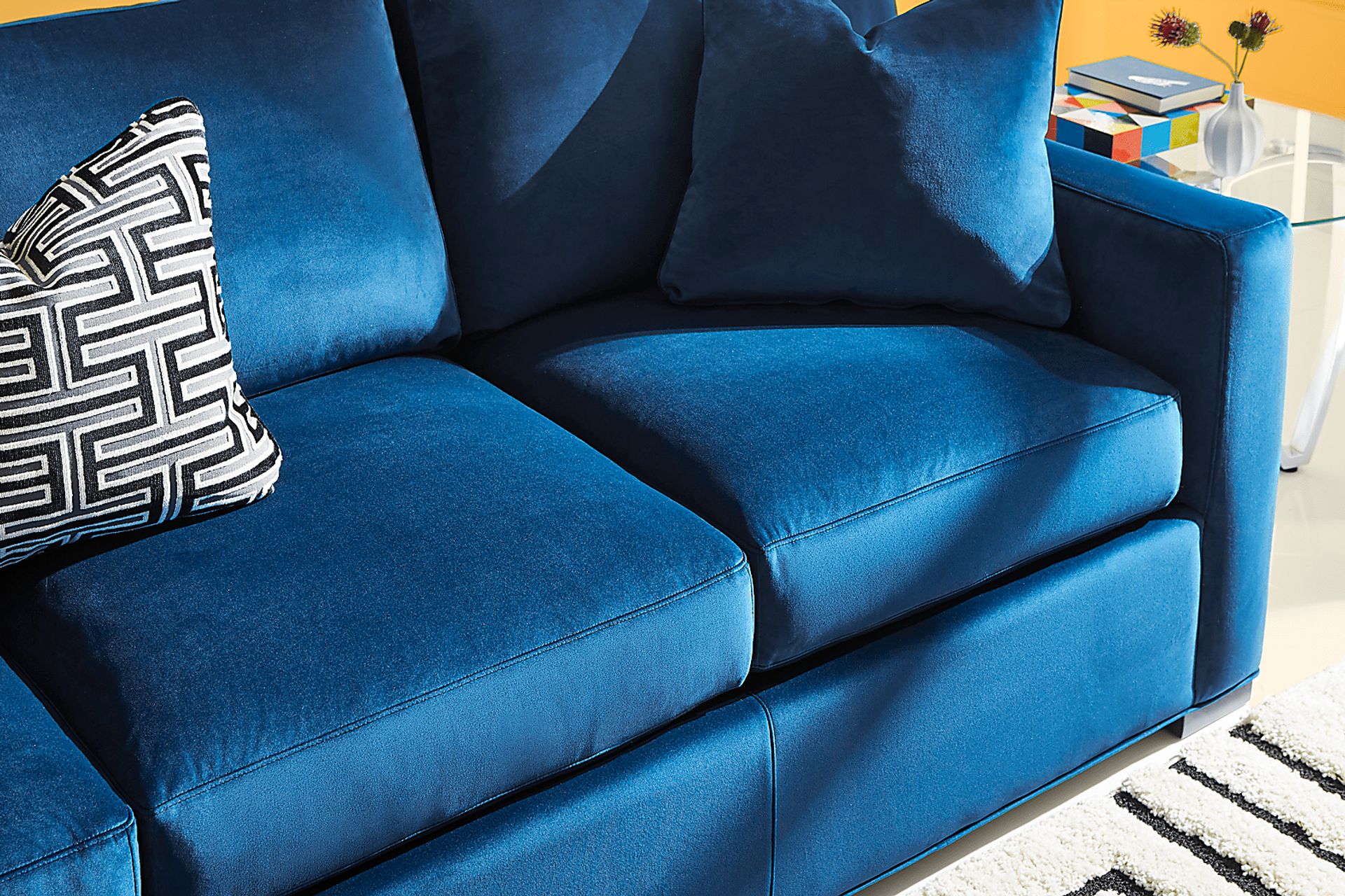 Harmonie Cobalt 3 Pc Sectional - Image 7