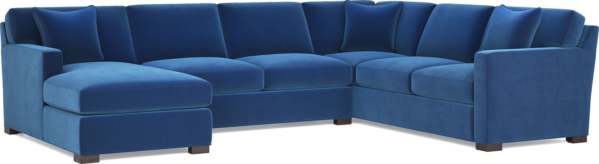 Harmonie Cobalt 3 Pc Sectional - Image 1
