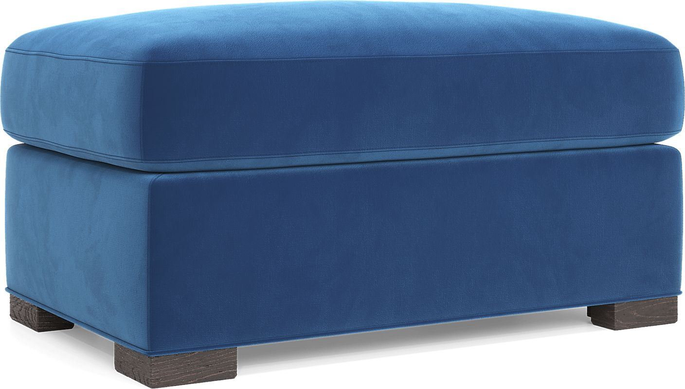 Harmonie Cobalt Ottoman