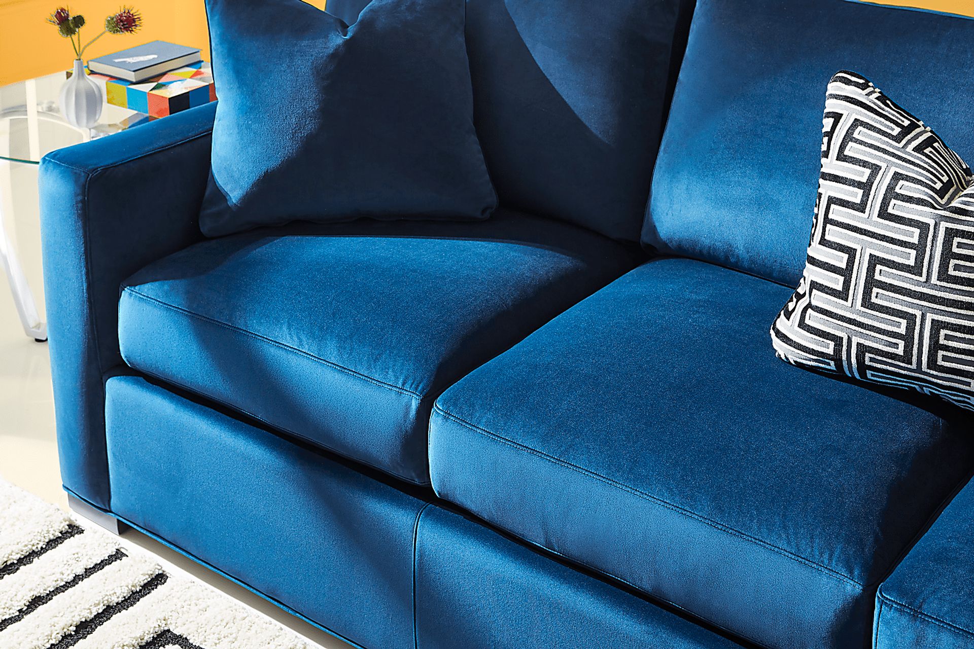 Harmonie Cobalt Sofa - Image 3