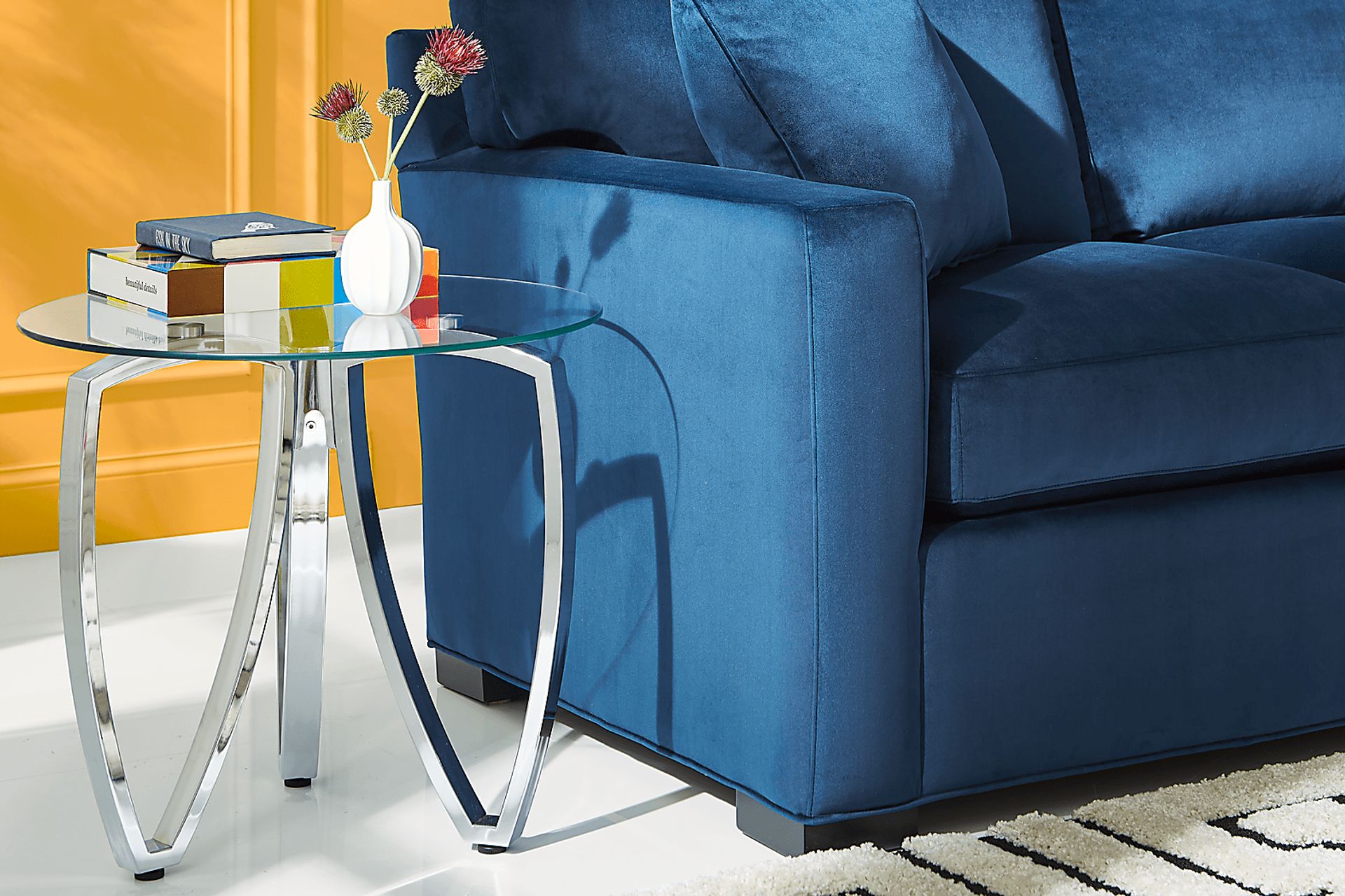 Harmonie Cobalt Sofa - Image 7