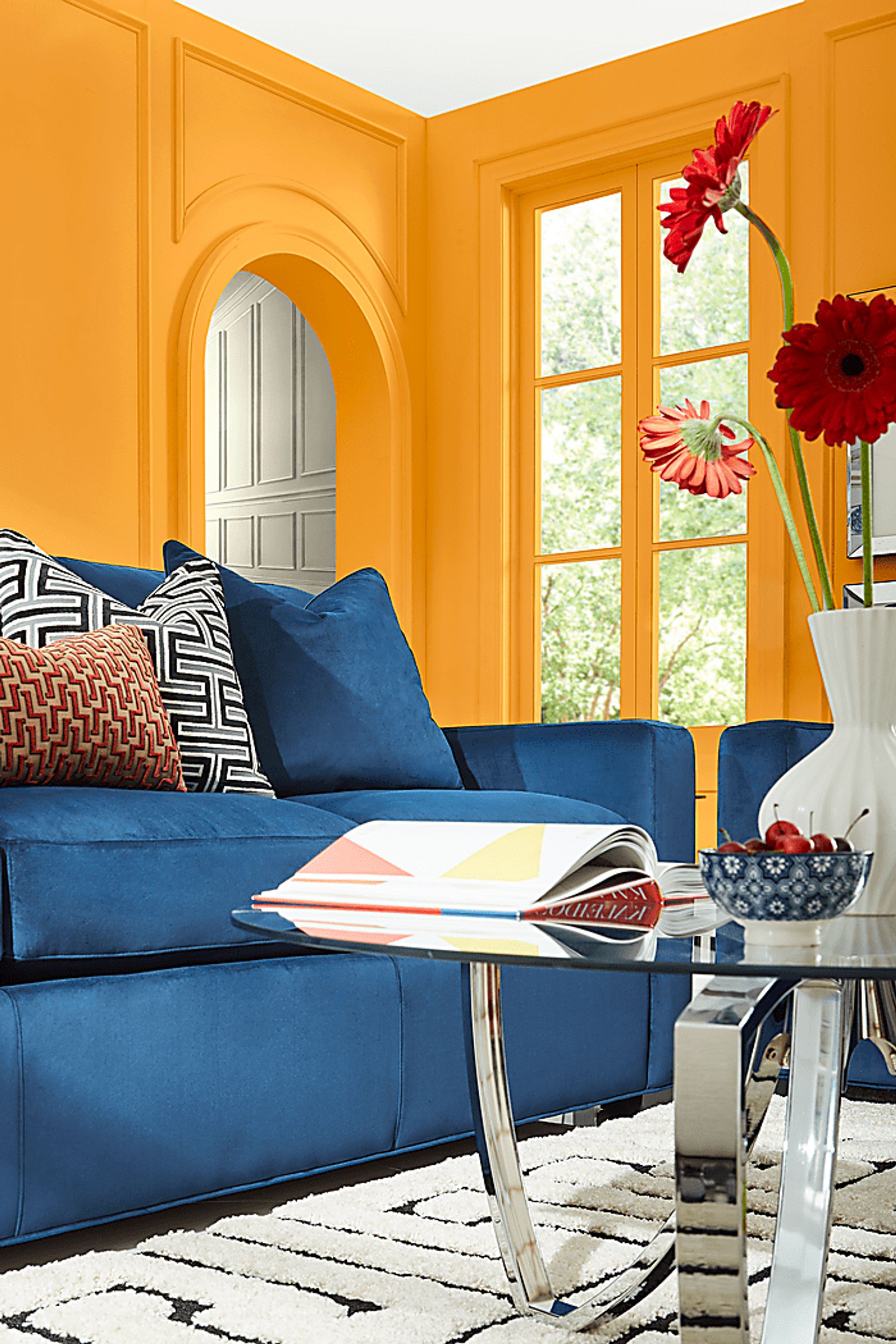 Harmonie Cobalt Sofa - Image 8
