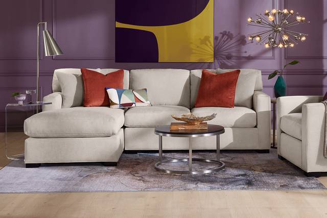 Harmonie Dove 2 Pc Sectional - Thumbnail - Image 1