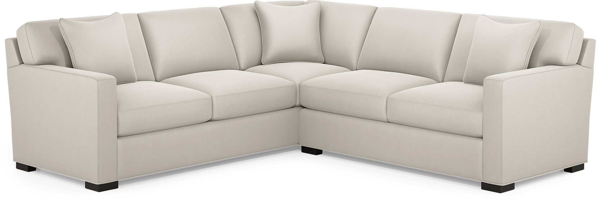 Harmonie Dove 2 Pc Sectional - Image 1