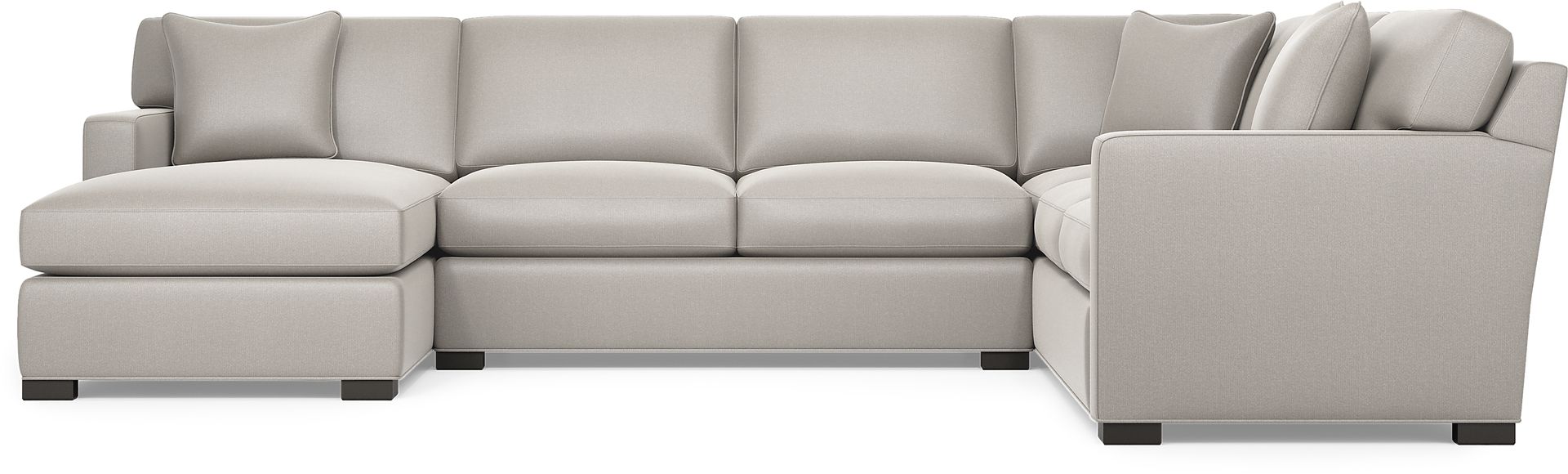 Harmonie Dove 3 Pc Sleeper Sectional - Image 4