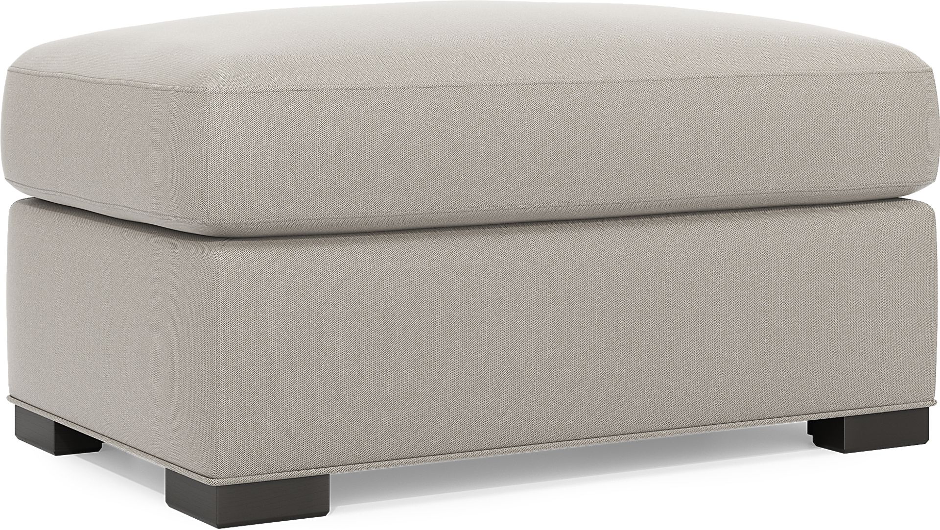 Harmonie Dove Ottoman - Image 1