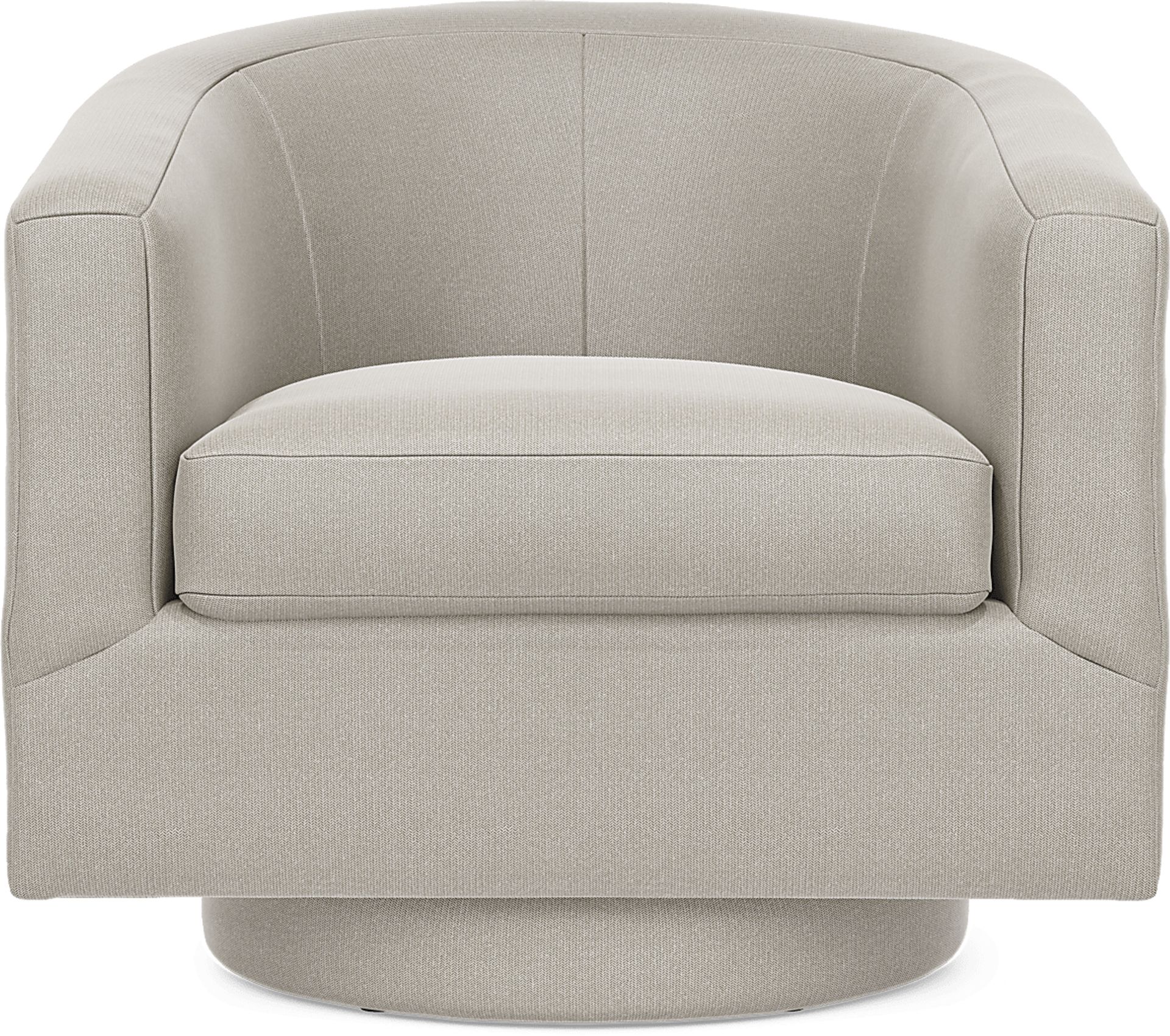 Harmonie Dove Swivel Chair - Image 3