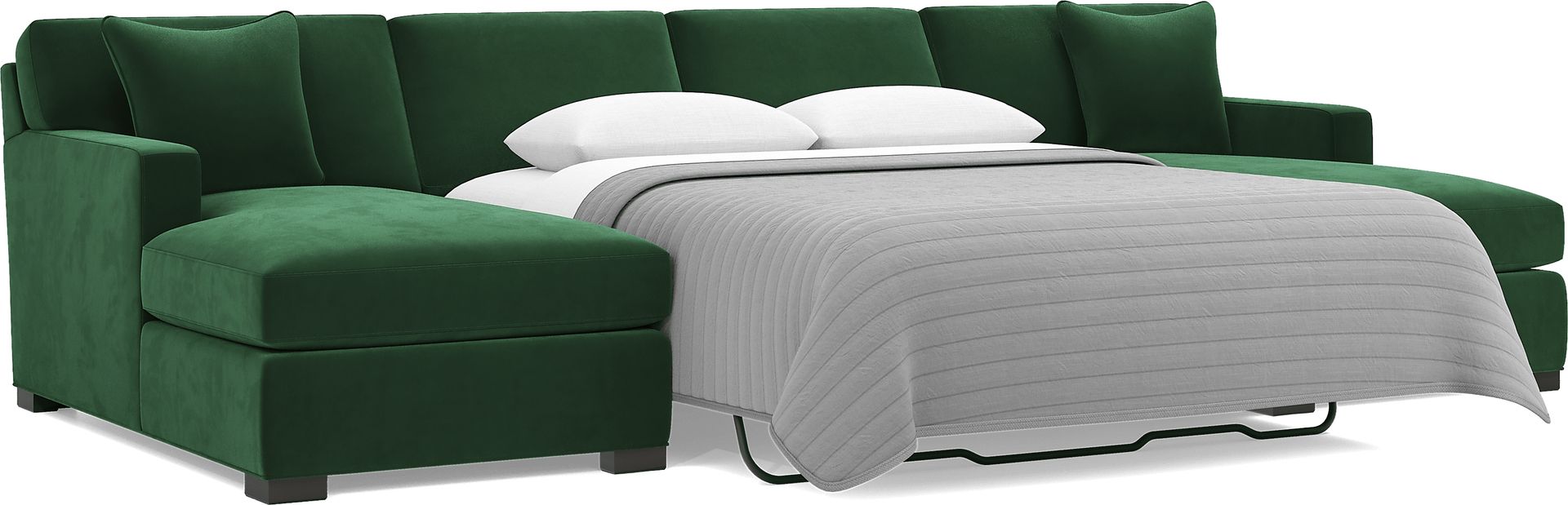 Harmonie Emerald 3 Pc Sleeper Sectional - Image 2
