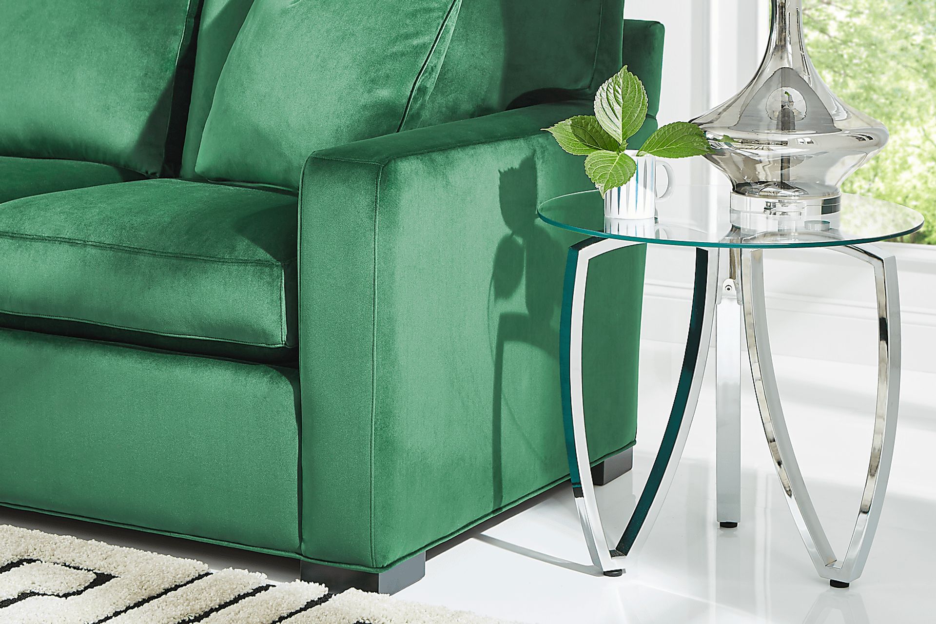 Harmonie Emerald 3 Pc Gel Foam Sleeper Sectional - Image 5