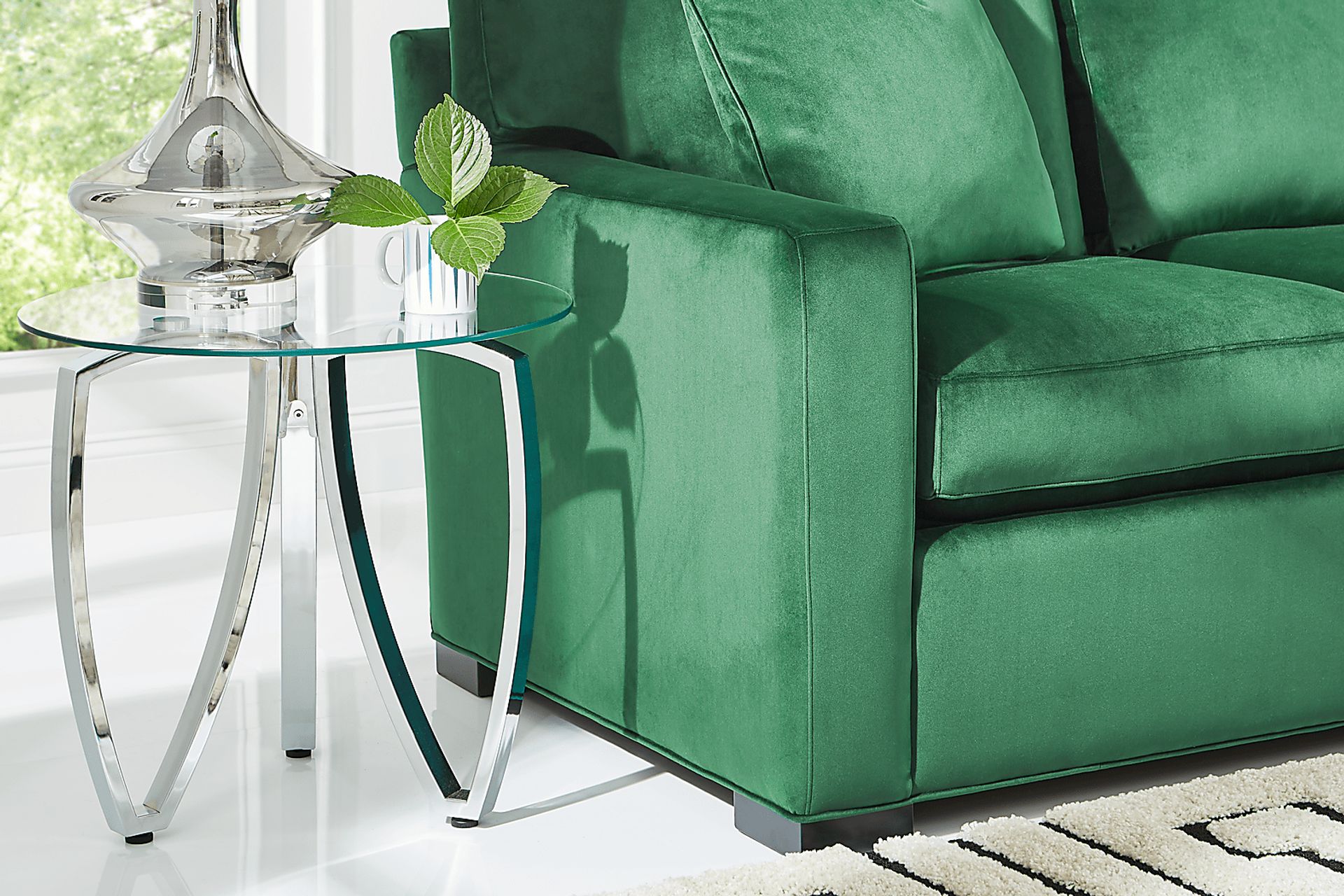 Harmonie Evergreen Gel Foam Sleeper Sofa - Image 5