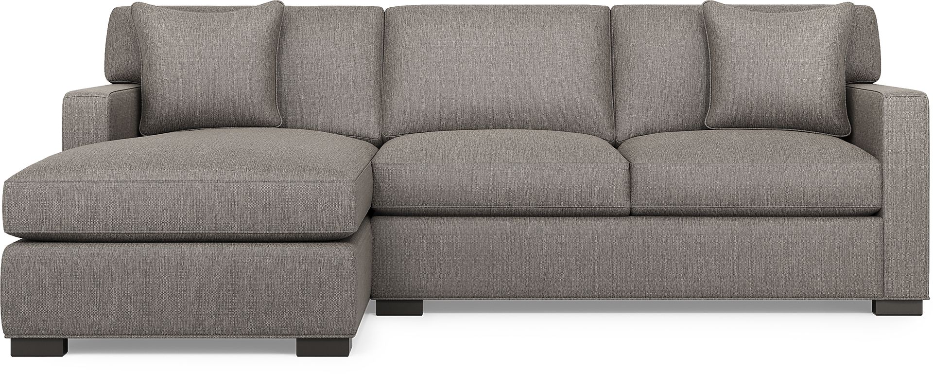 Harmonie Gray 2 Pc Sectional - Image 3